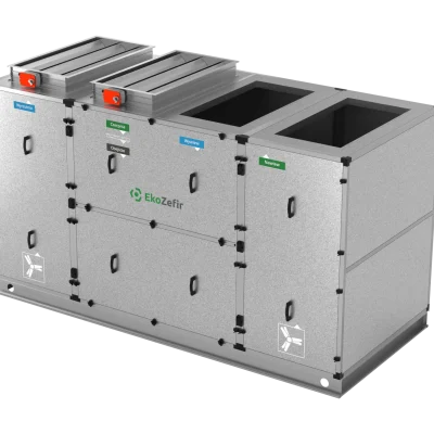 EkoZefir Centrala wentylacyjna RK-U Model U z wymiennikiem krzyżowym