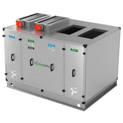 EkoZefir Centrala wentylacyjna RP-U Model U z wymiennikiem przeciwprądowym